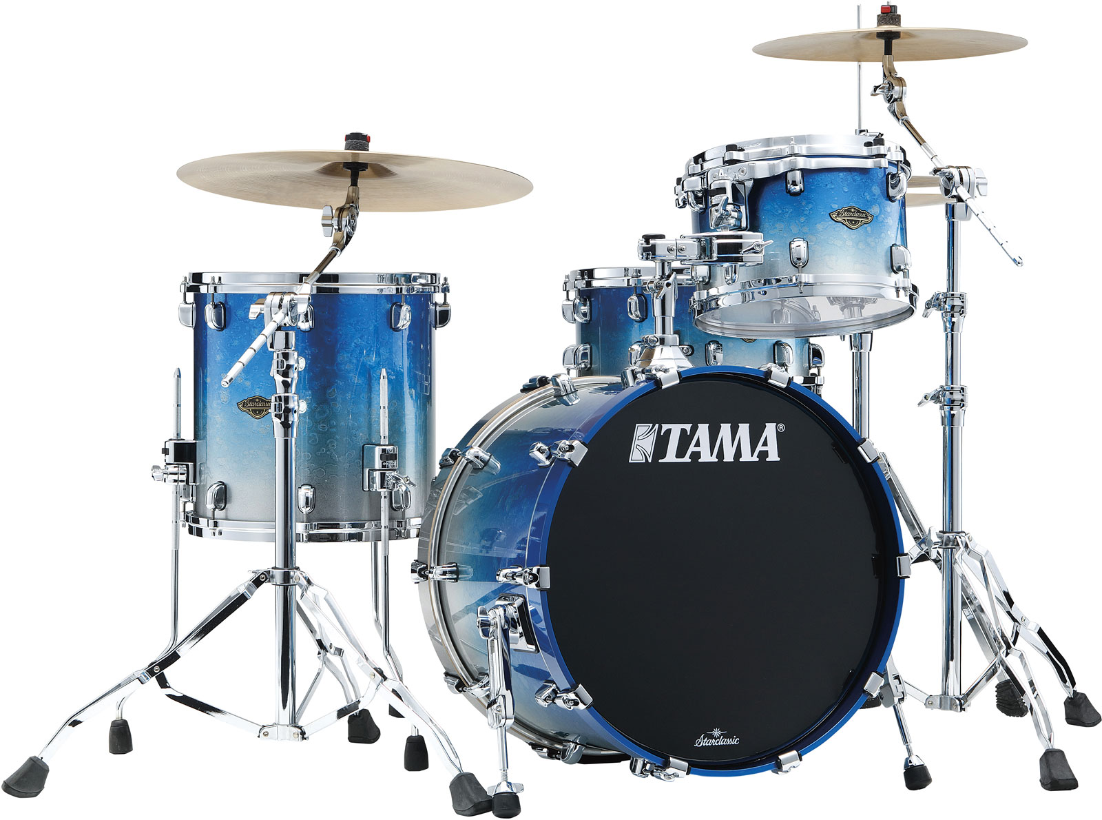 TAMA STARCLASSIC WALNUT/BIRCH FUSION 20 MOLTEN BLUE ICE FADE