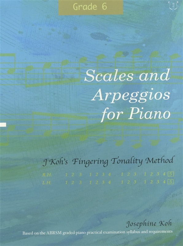 MUSIC SALES JOSEPHINE KOH SCALES AND ARPEGGIOS FOR PIANO FINGERING GR 6 - PIANO SOLO