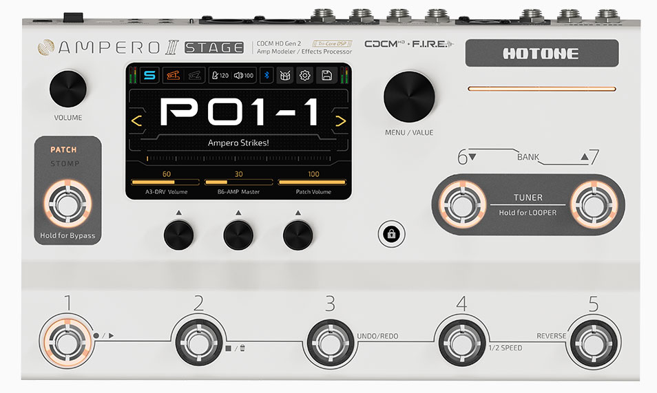 HOTONE MP-380 Ampero II Stage
