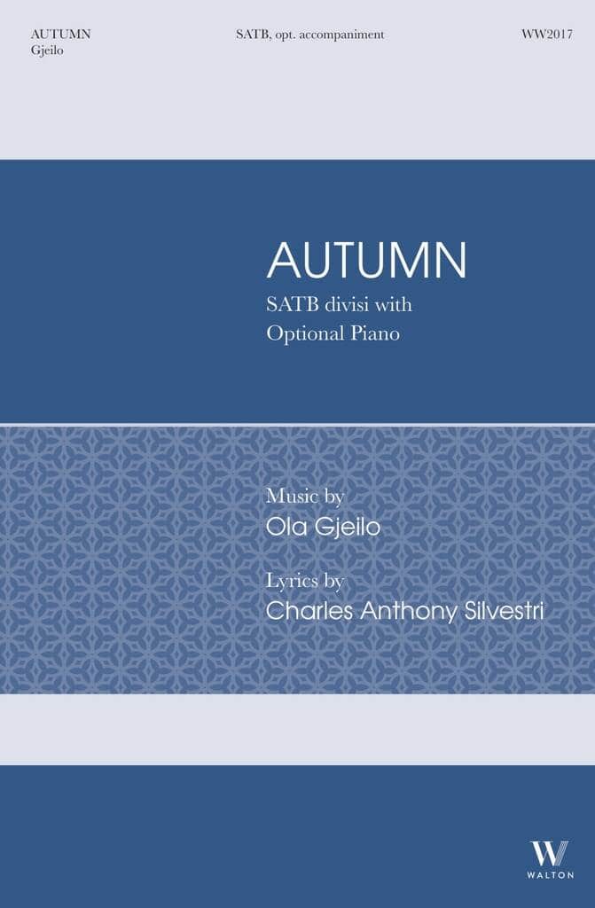 HAL LEONARD GJEILO OLA - AUTUMN - SATB