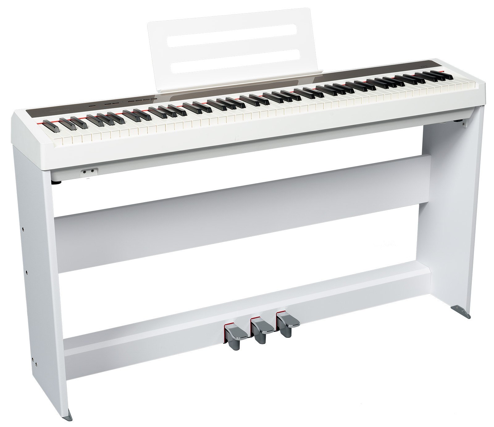 WOODBRASS XP2 Wit Pianostandaard Meubels