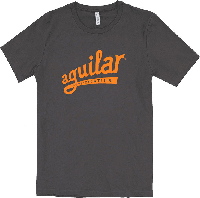 AGUILAR Grey-Orange T-Shirt Medium