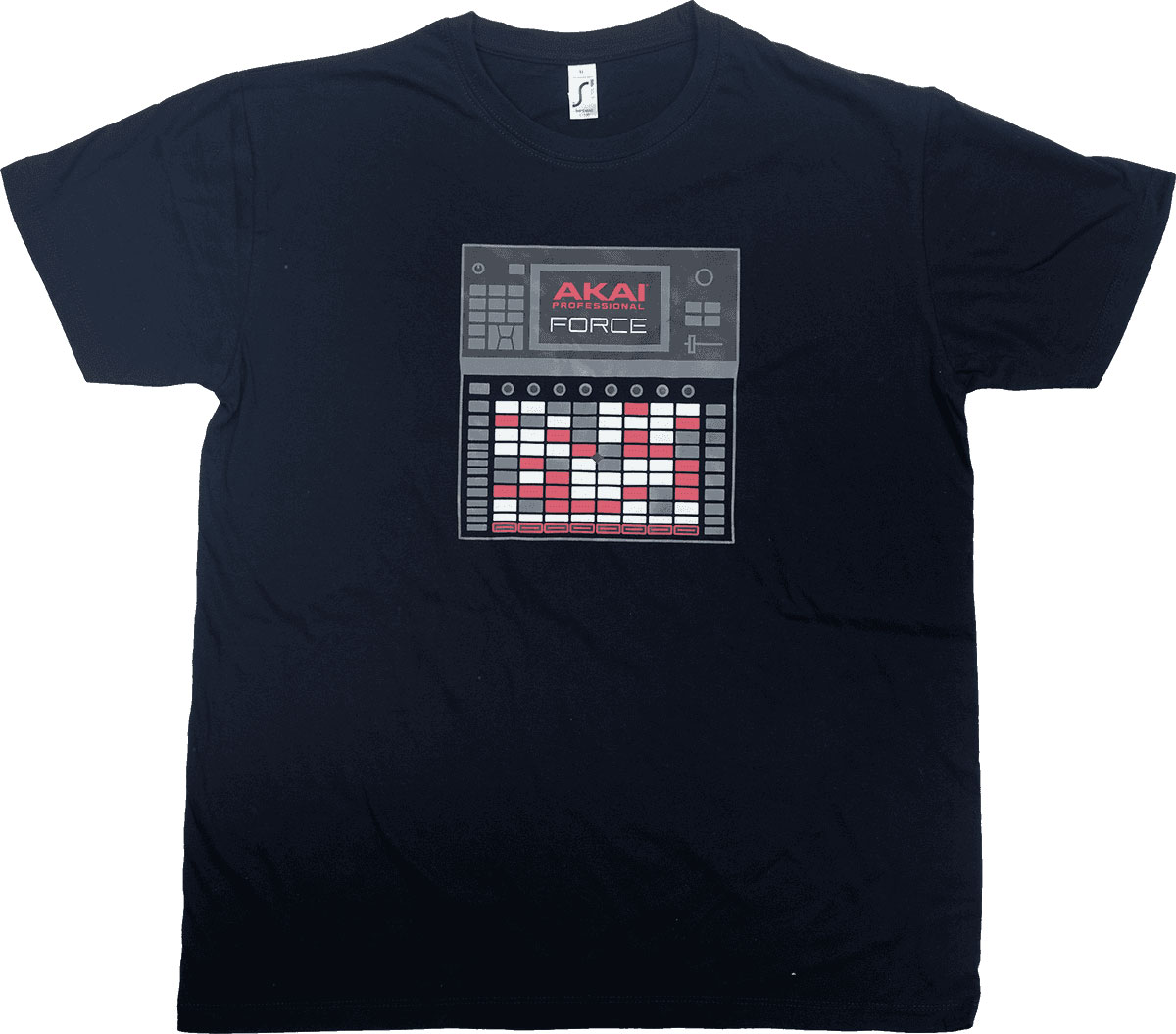 AKAI T-Shirt Noir Akai Professional Force L
