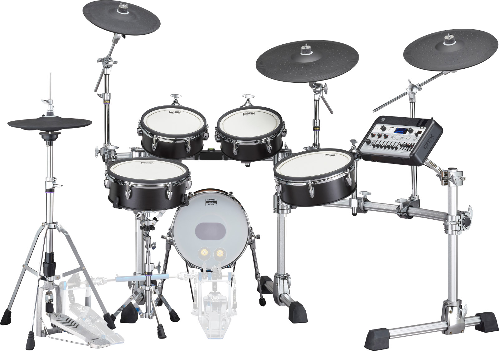 YAMAHA DTX10KX (pads TCS) - Black Forrest
