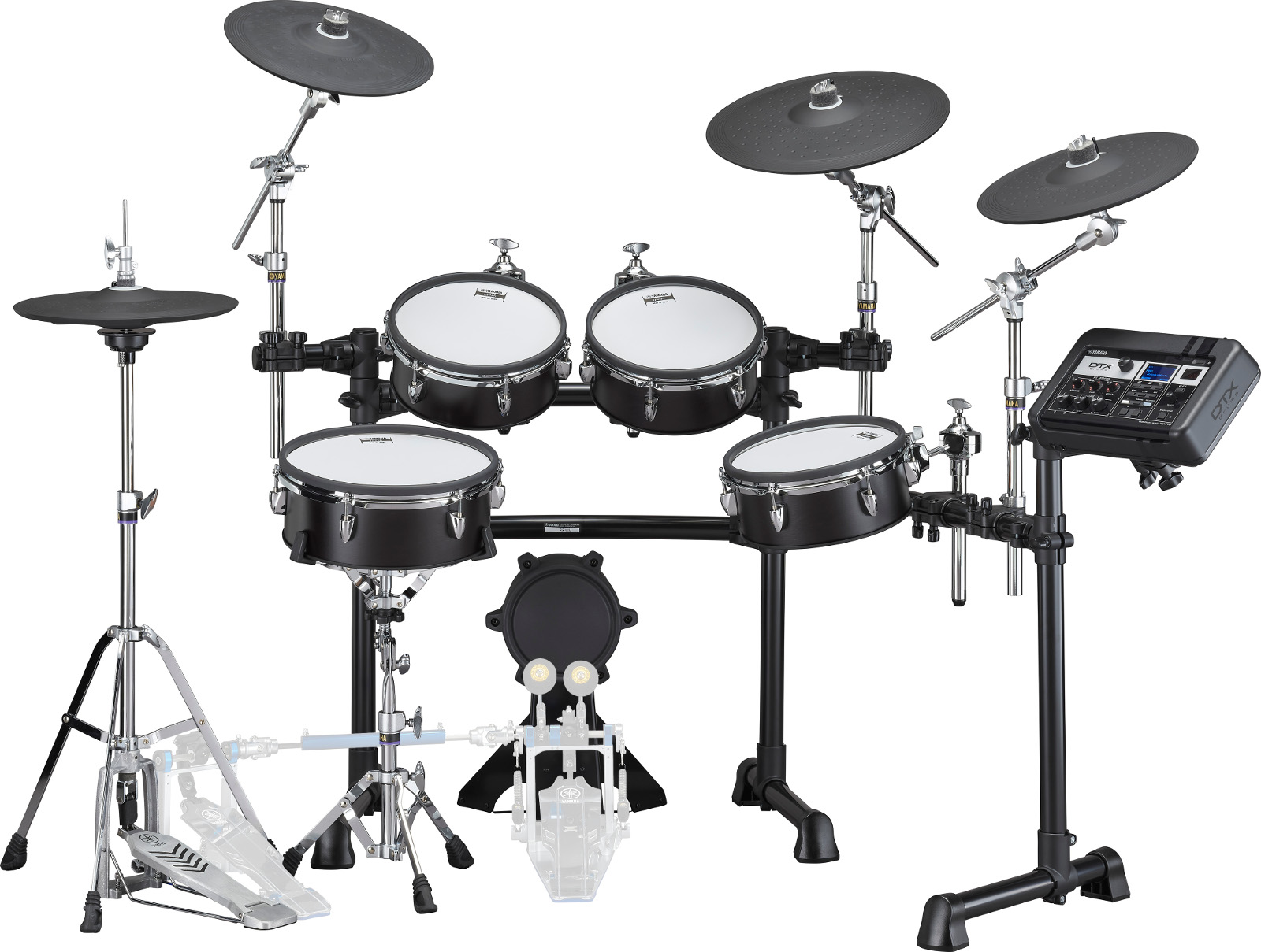 YAMAHA DTX8KM (pads Mesh) - Black Forrest