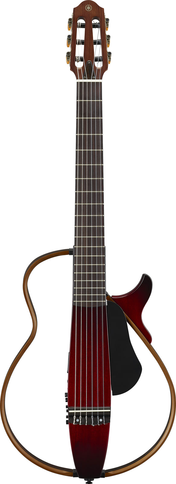 YAMAHA Silent Slg200Ncrb Nylon Crimson Red Burst