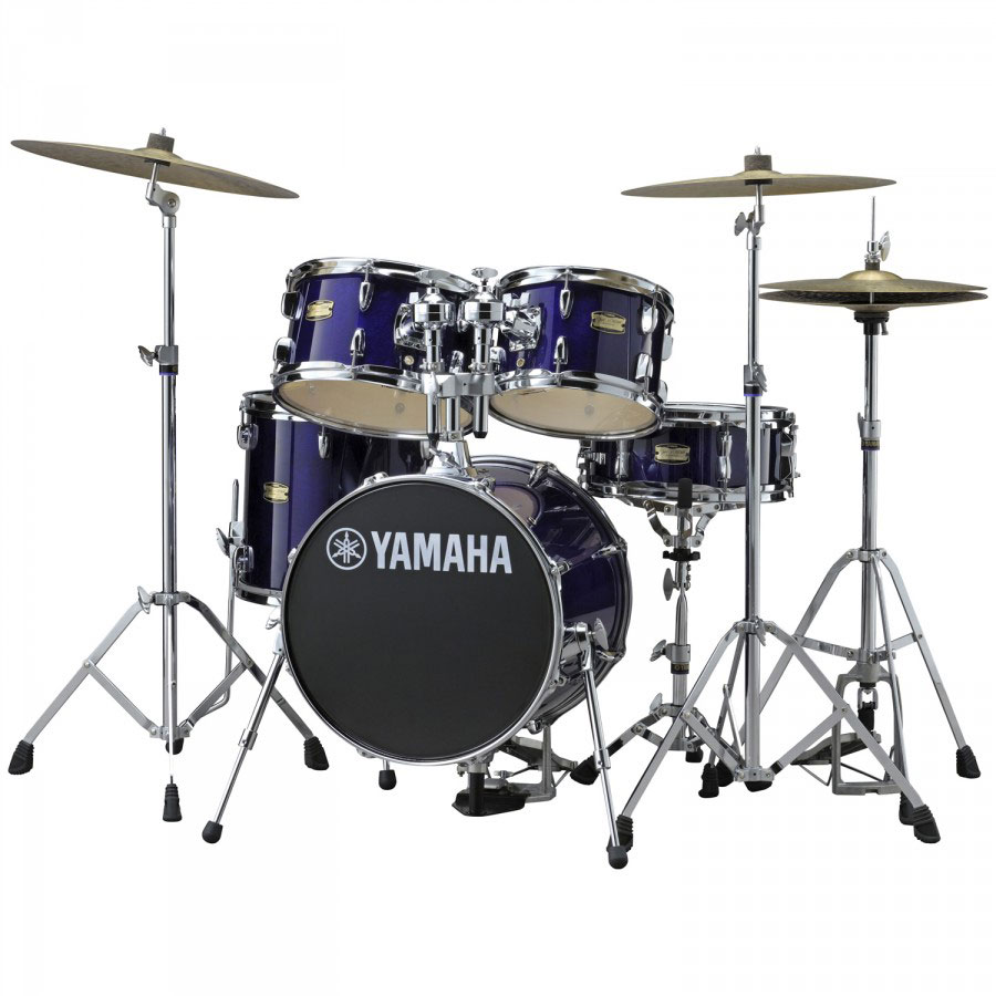 YAMAHA Junior Kit Manu Katche - Deep Violet (avec Hardware)