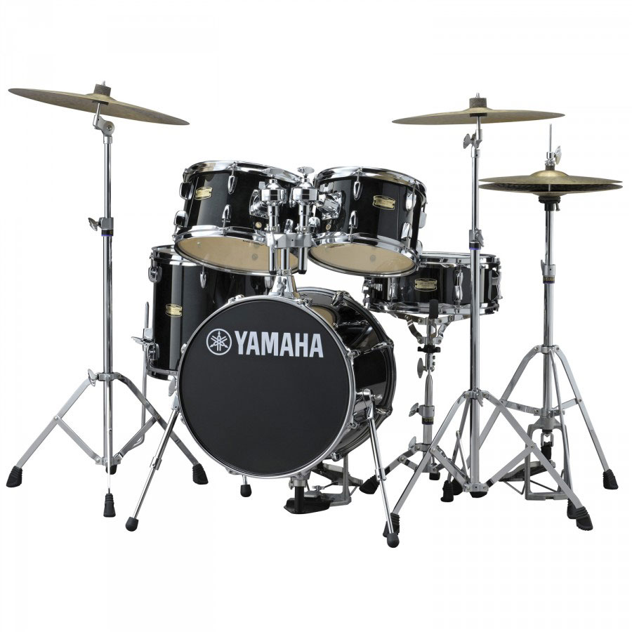 YAMAHA Junior Kit Manu Katche Raven Black (sans Hardware)