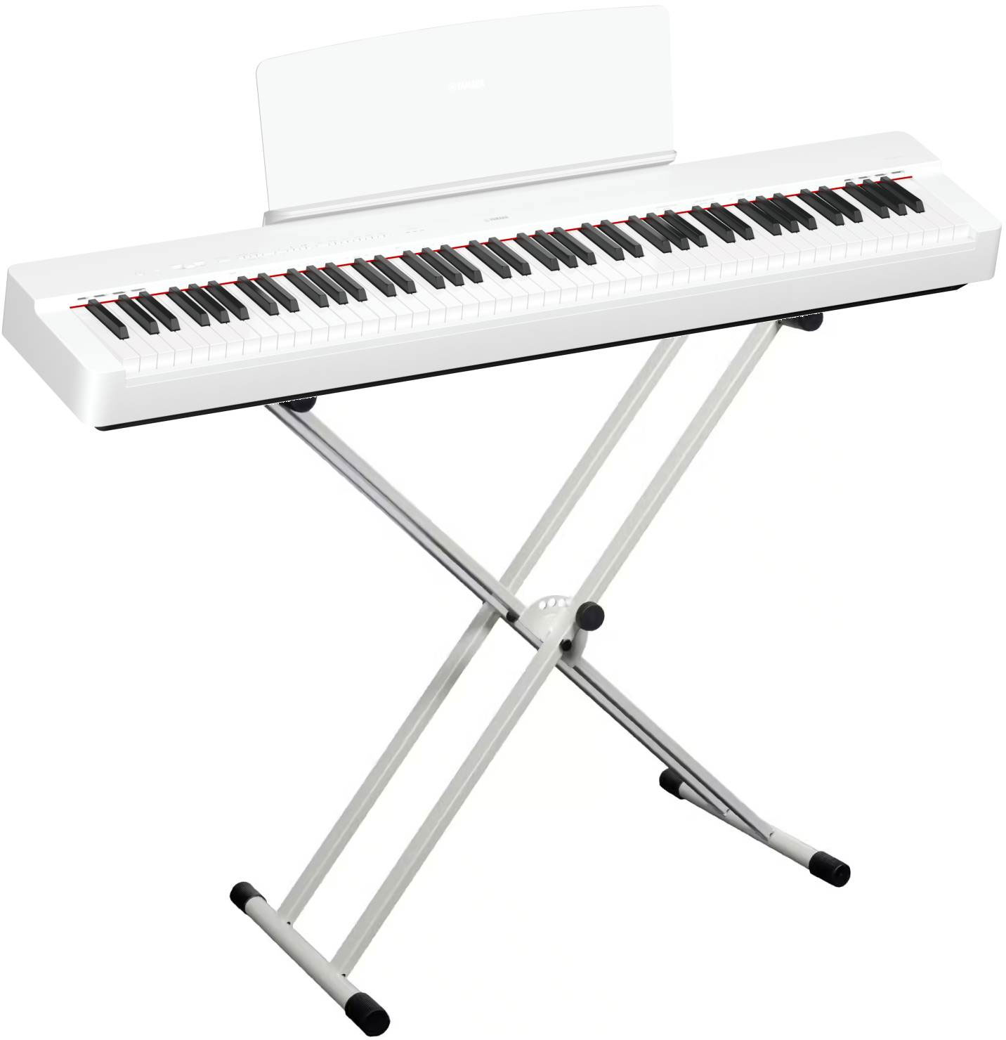 YAMAHA P-225 Blanc Pack Stand