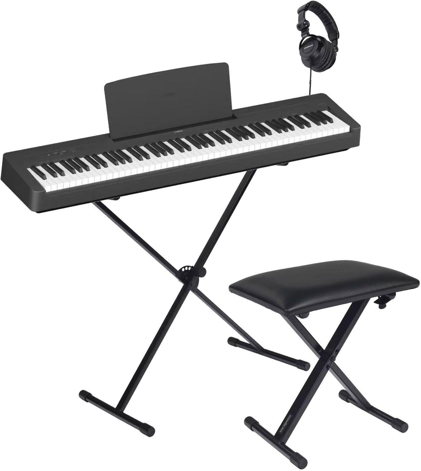 YAMAHA P-45 black complete pack