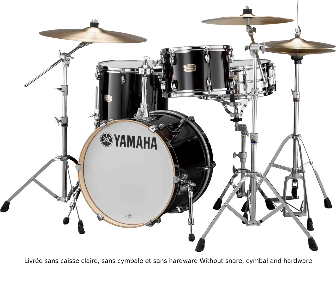 YAMAHA Stage Custom Birch Bop Kit Raven Black (sans Hardware)