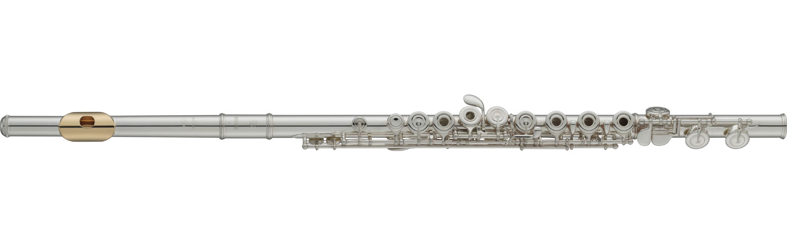 YAMAHA YFL372 Ut (clétage Creux & Décalé) - Plaqué Or