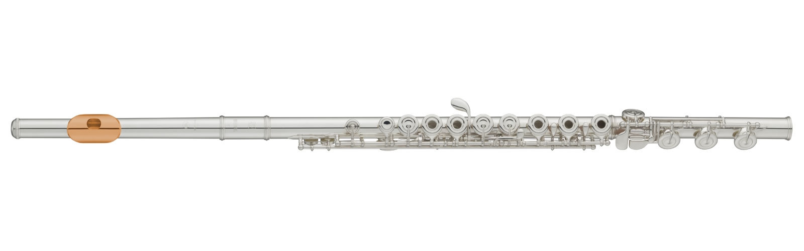 YAMAHA YFL382 Ut (clétage Creux & En Ligne) - Plaque Plaqué Or