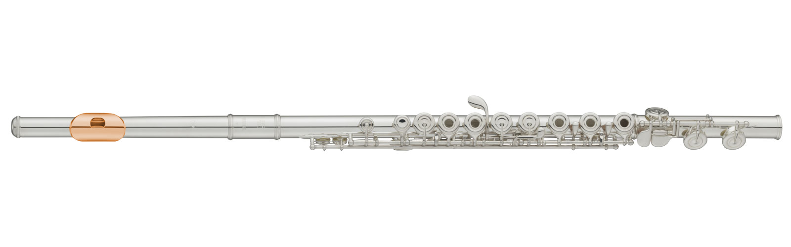 YAMAHA YFL282 Ut (clétage Creux & En Ligne) - Plaque Plaqué Or