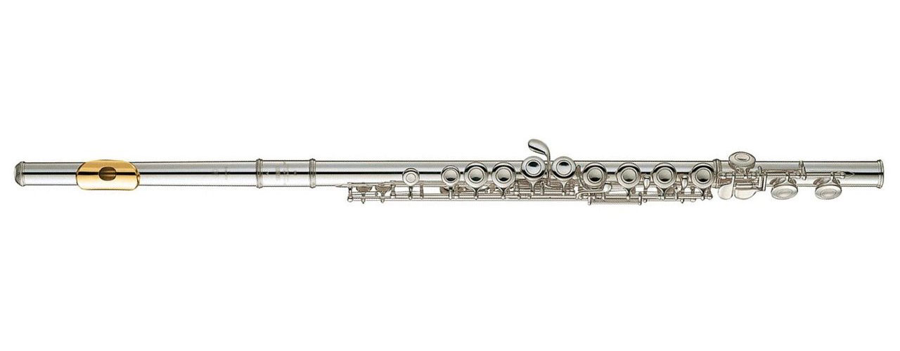 YAMAHA YFL312 Ut (clétage Plein & Décalé) - Plaque Plaqué Or