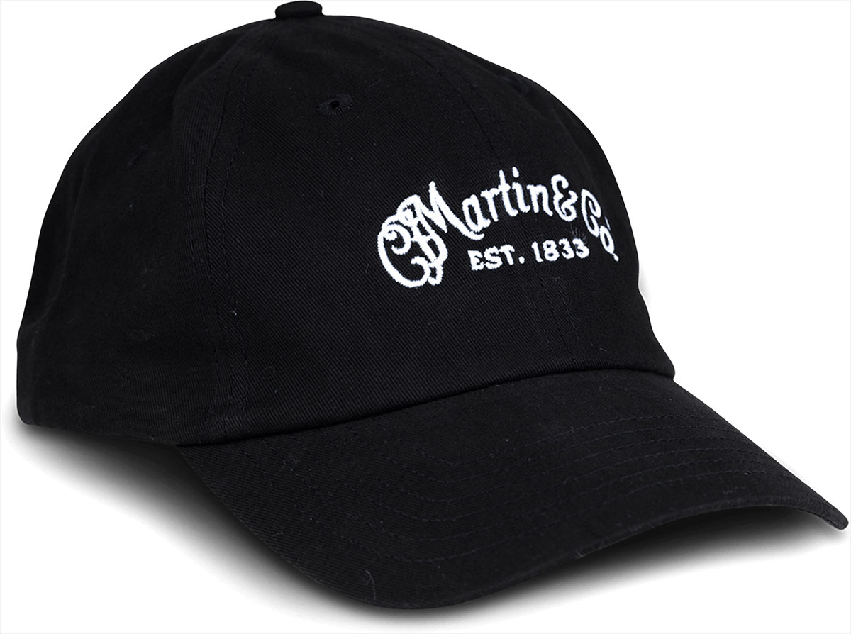 MARTIN & CO Cap,Ballcap,Cotton,Scriptlogo,Black