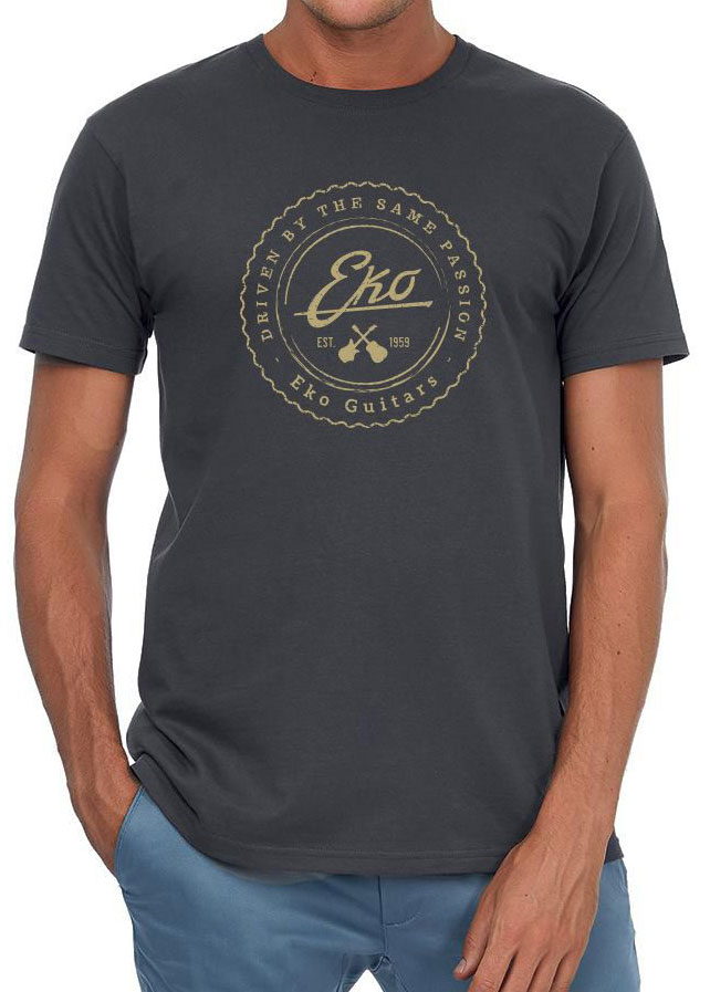 EKO T-Shirt Logo Eko - Grey (L)