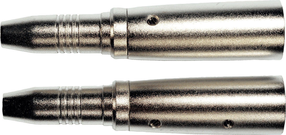 YELLOW CABLE Adaptateur Jack 6,35 Mm Stereo Fem. Xlr Male - Lot De 2