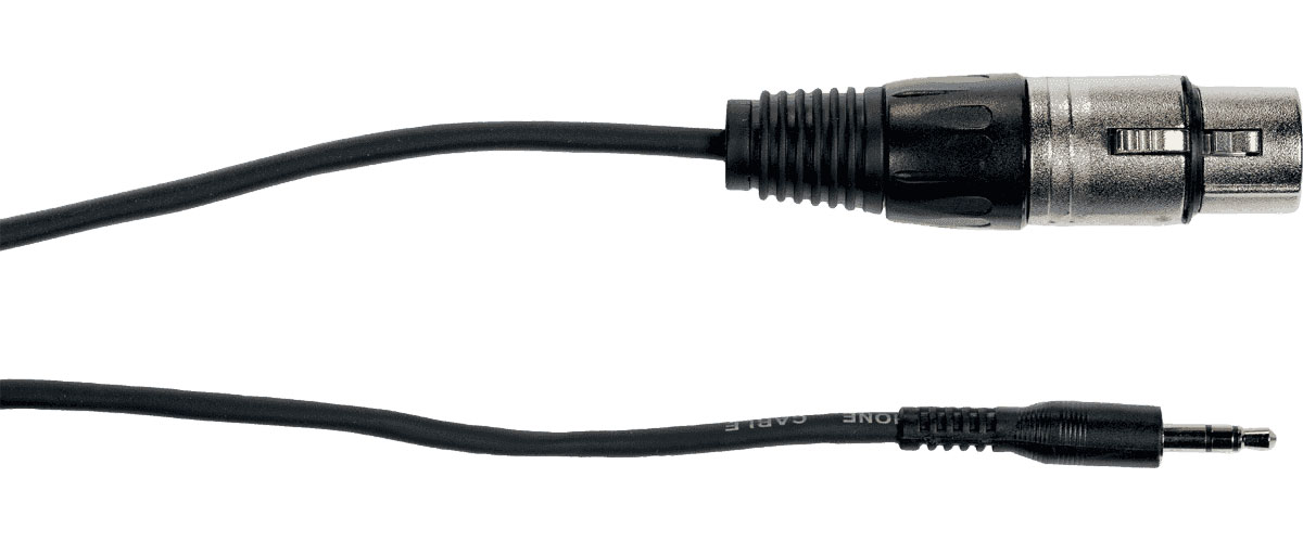 Yellow Cable Cordon Jack Stro 3,5 Mm Xlr Fem. 3 M Câbles adaptateur