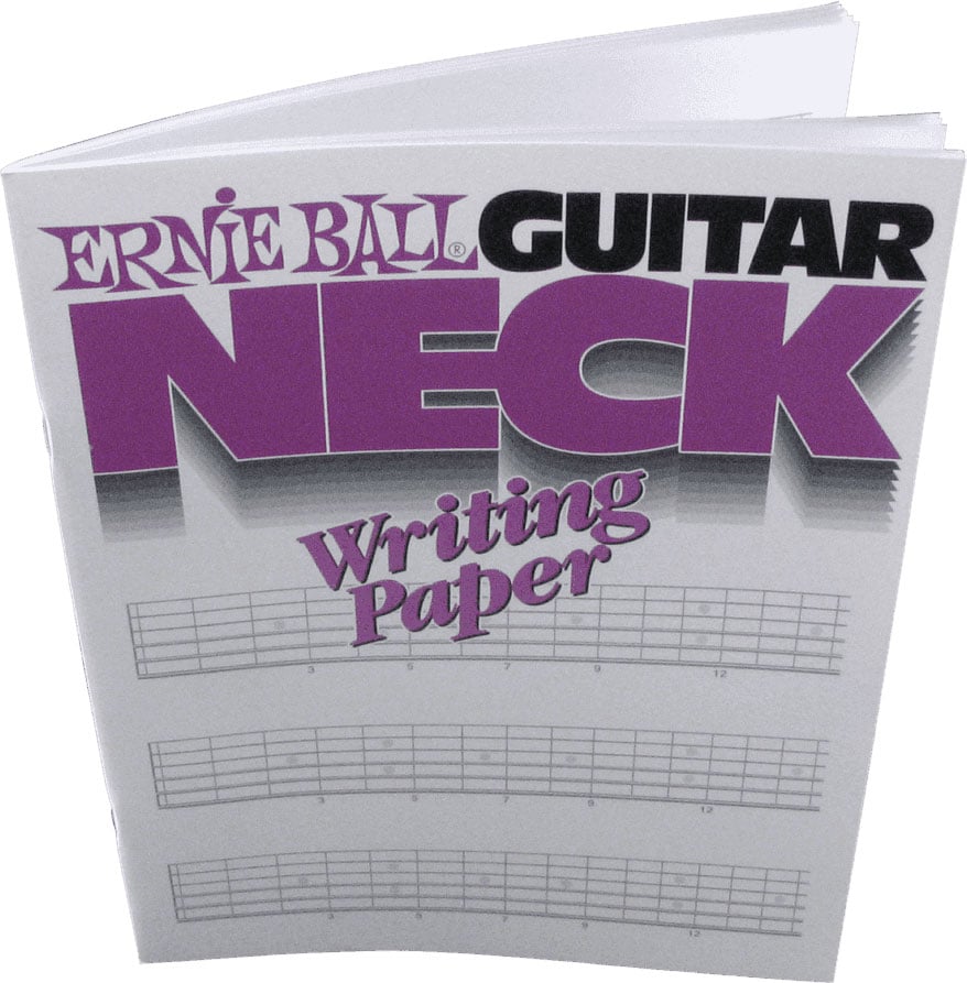 ERNIE BALL PAPIER MOTIF MANCHE DE GUITARE VIERGE