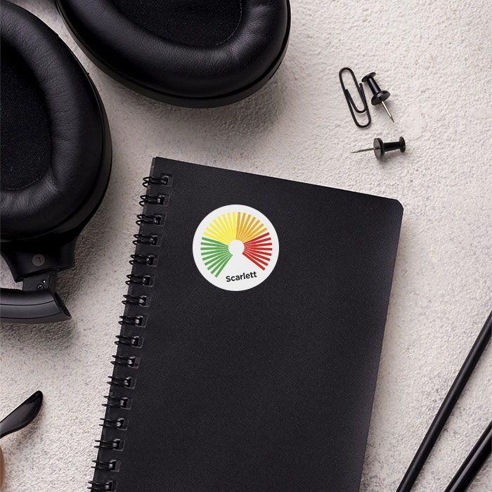 FOCUSRITE Sticker Focusrite Motif Vumètre