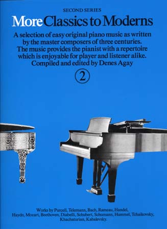 MUSIC SALES MORE CLASSICS TO MODERNS VOL 2 - PIANO