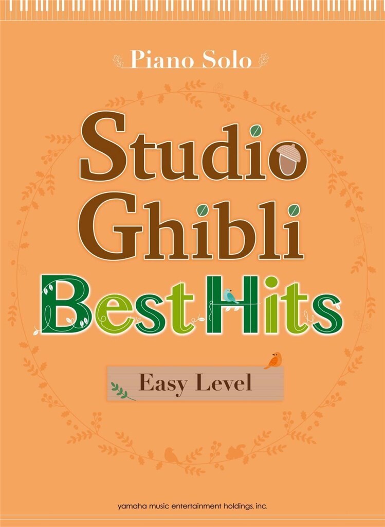 YAMAHA STUDIO GHIBLI BEST HITS EASY LEVEL - PIANO 