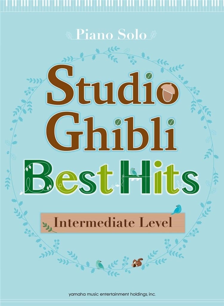 YAMAHAMUSIC STUDIO GHIBLI BEST HITS INTERMEDIATE LEVEL - PIANO 