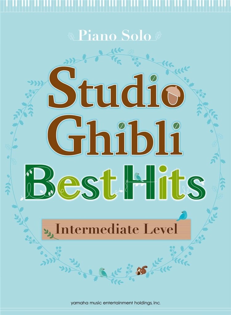 YAMAHA STUDIO GHIBLI BEST HITS INTERMEDIATE LEVEL - PIANO 