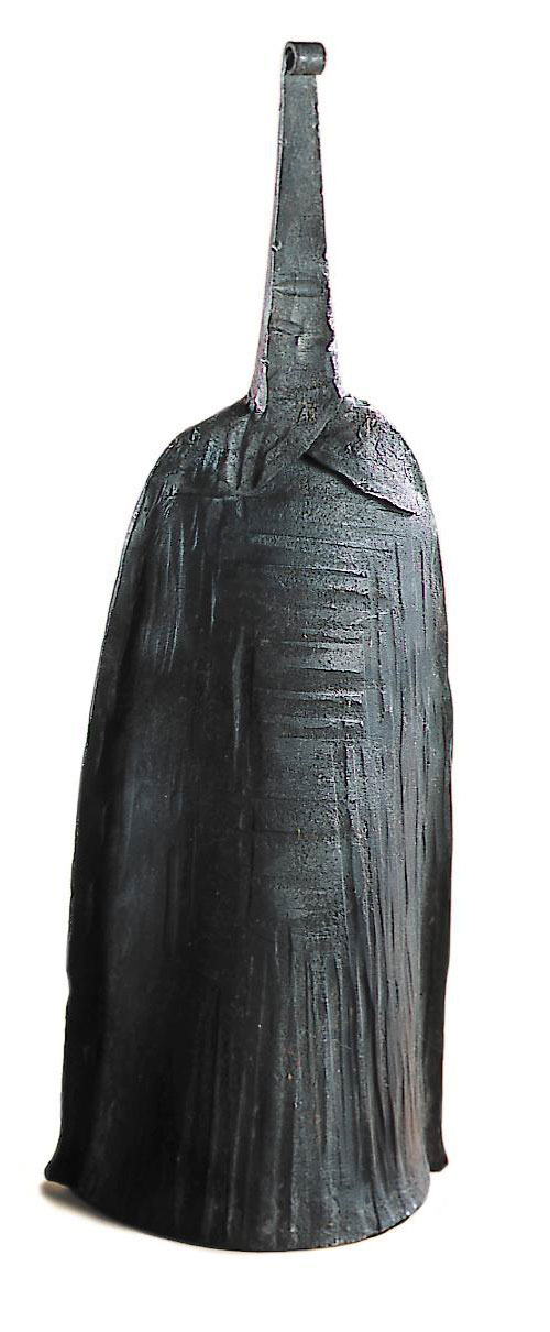 YOMAN MCL009 - AFRICAN SINGLE AGOGO BELL - IRON - HT 14 CM