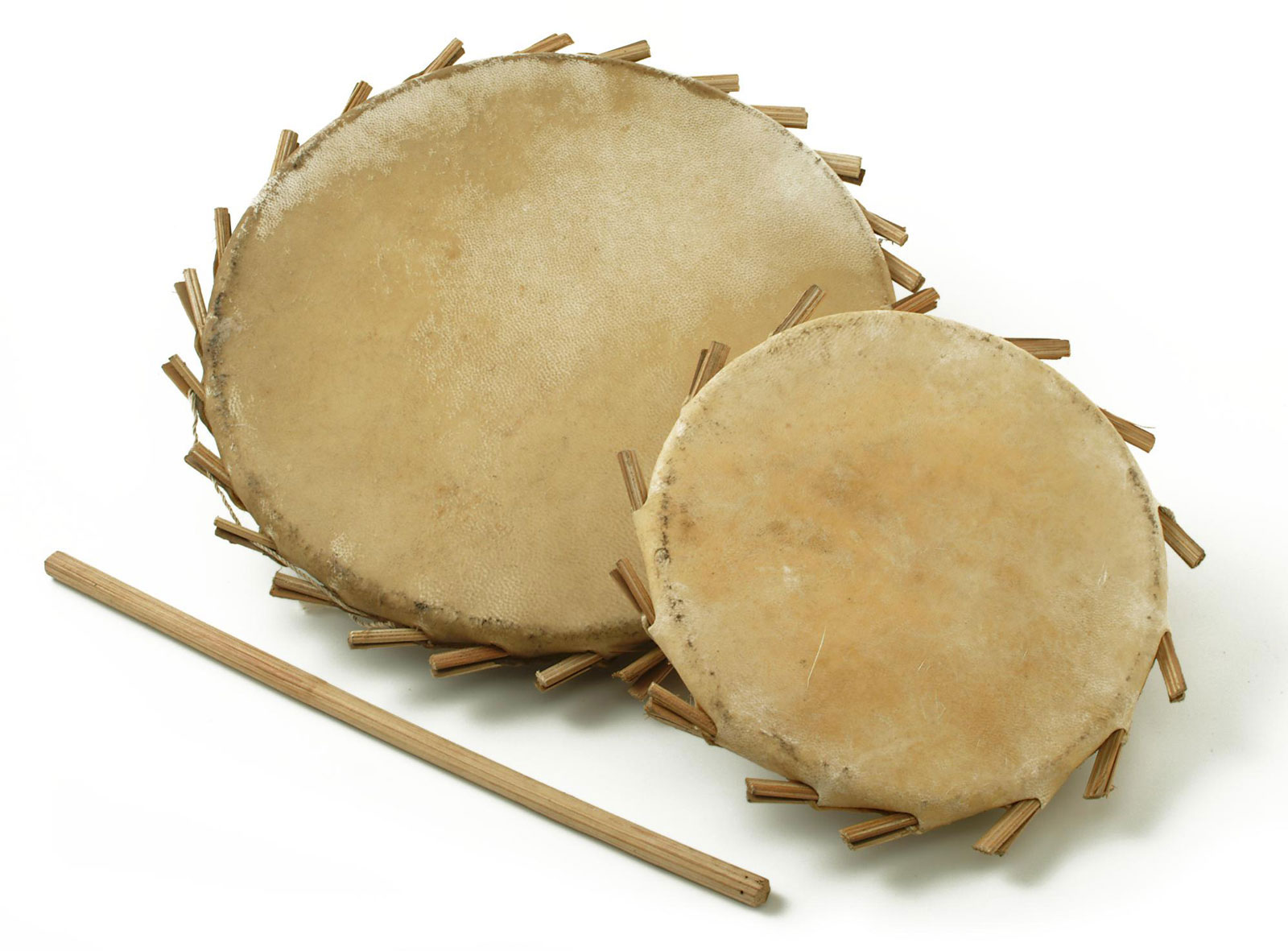 YOMAN MT010 - SAKARA CLAY TAMBOURINE - DIAM 19 CM