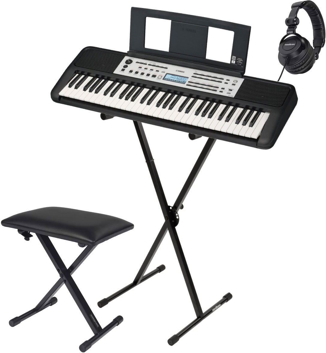 YAMAHA YPT-380 COMPLET BUNDLE - FREE ACCESSORIES 
