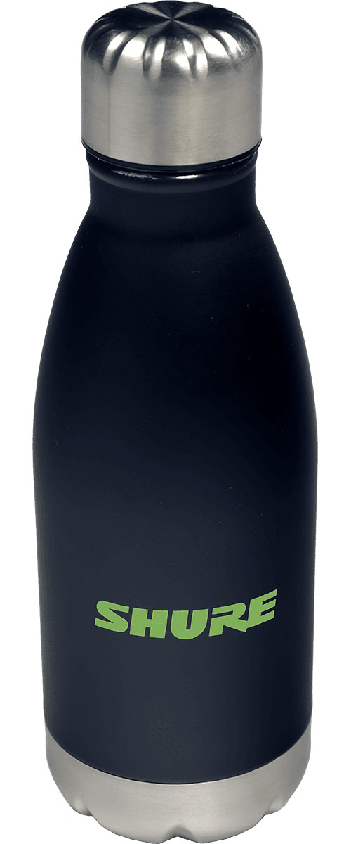 SHURE Gourde Logo Vert Shure