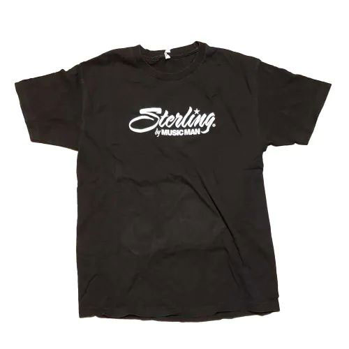 STERLING GUITARS T-Shirt Sterling Logo01 Man Black Size L