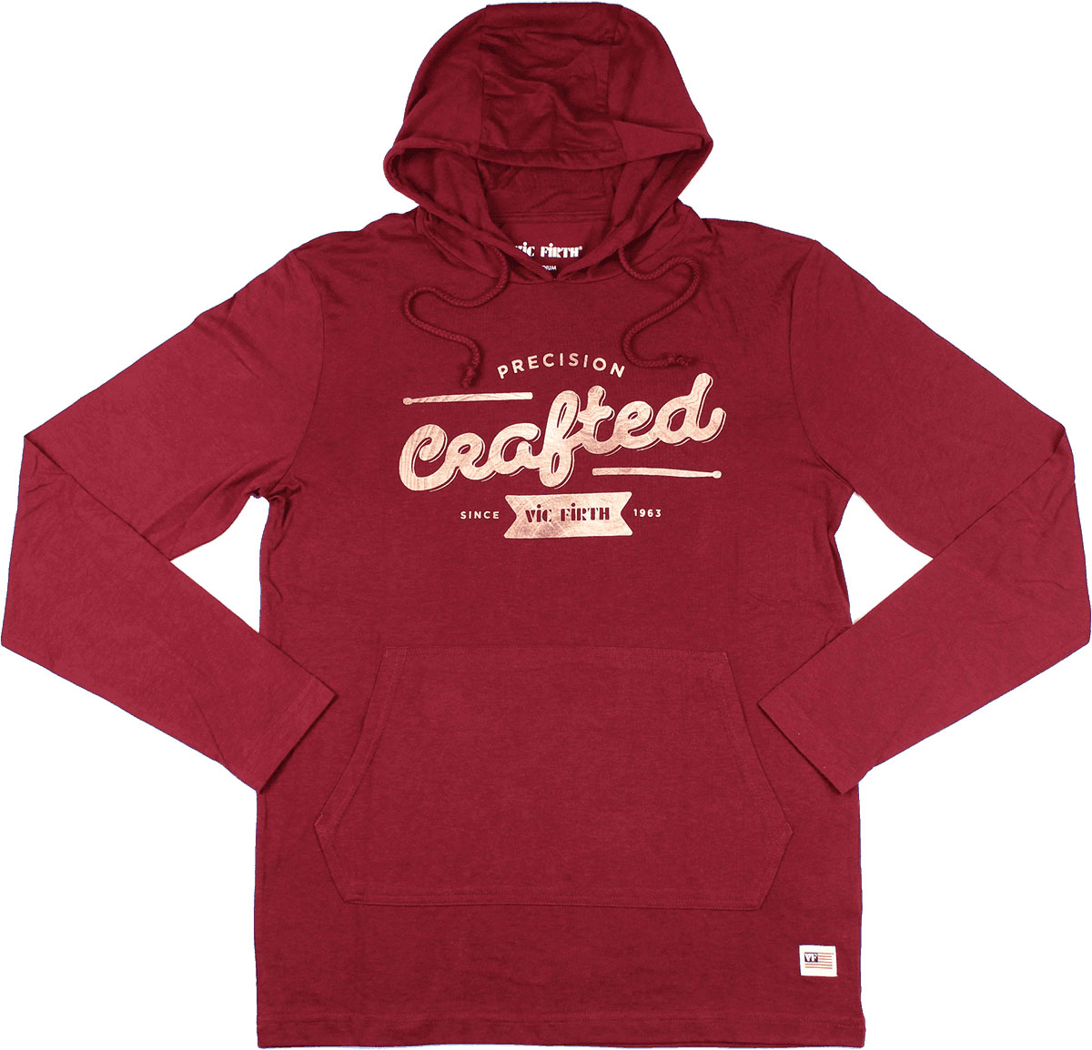 VIC FIRTH Craft Lightweight Hoodie L