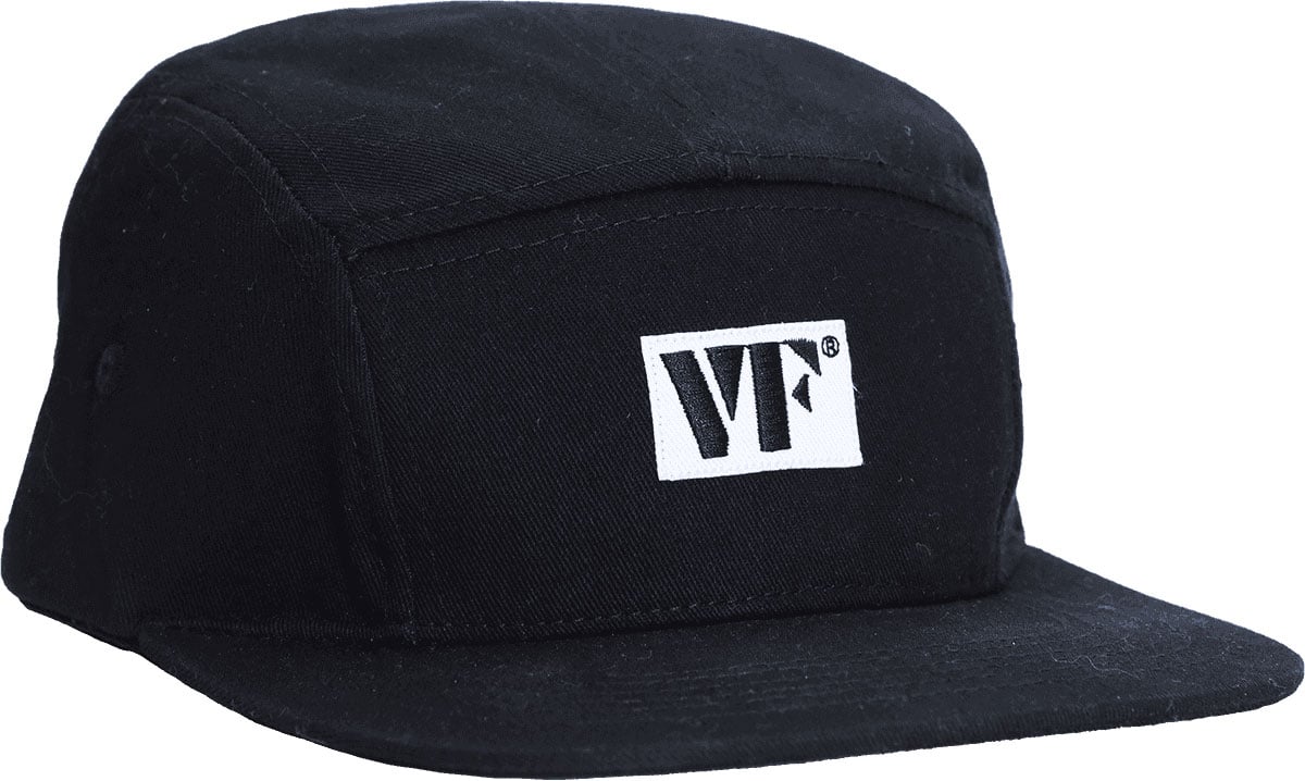 VIC FIRTH BLACK 5 PANEL CAMP HAT