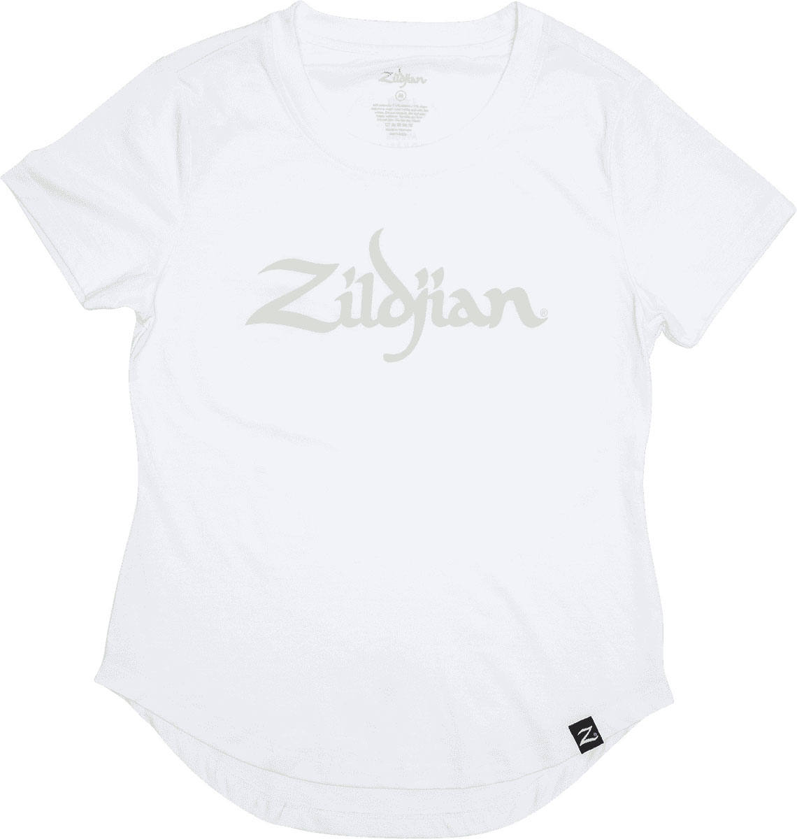 ZILDJIAN Size L - Woman Tshirt Zildjian White
