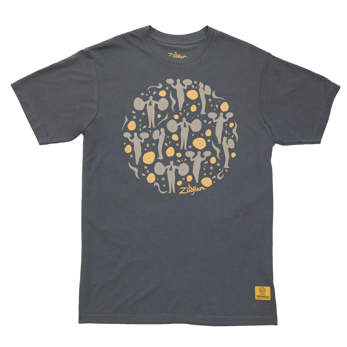 ZILDJIAN ACCESSORIES T-Shirt Size S Logo « Classical » - Zat0051-Le