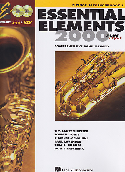HAL LEONARD Essential Elements 2000 Vol.1 + DVD - Saxophone Ténor