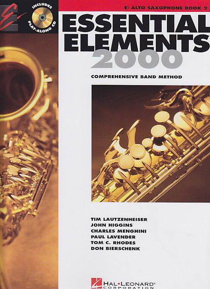 HAL LEONARD ESSENTIAL ELEMENTS VOL. 2 - SAXOPHONE ALTO