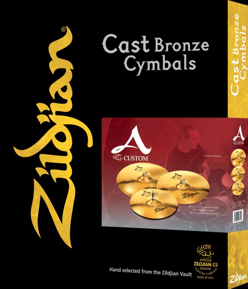 ZILDJIAN A2C4P-I7 - CONJUNTO PACK A CUSTOM 14