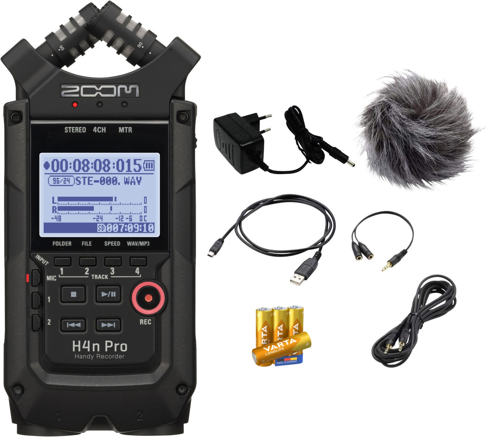 ZOOM H4N Pro Black Pack