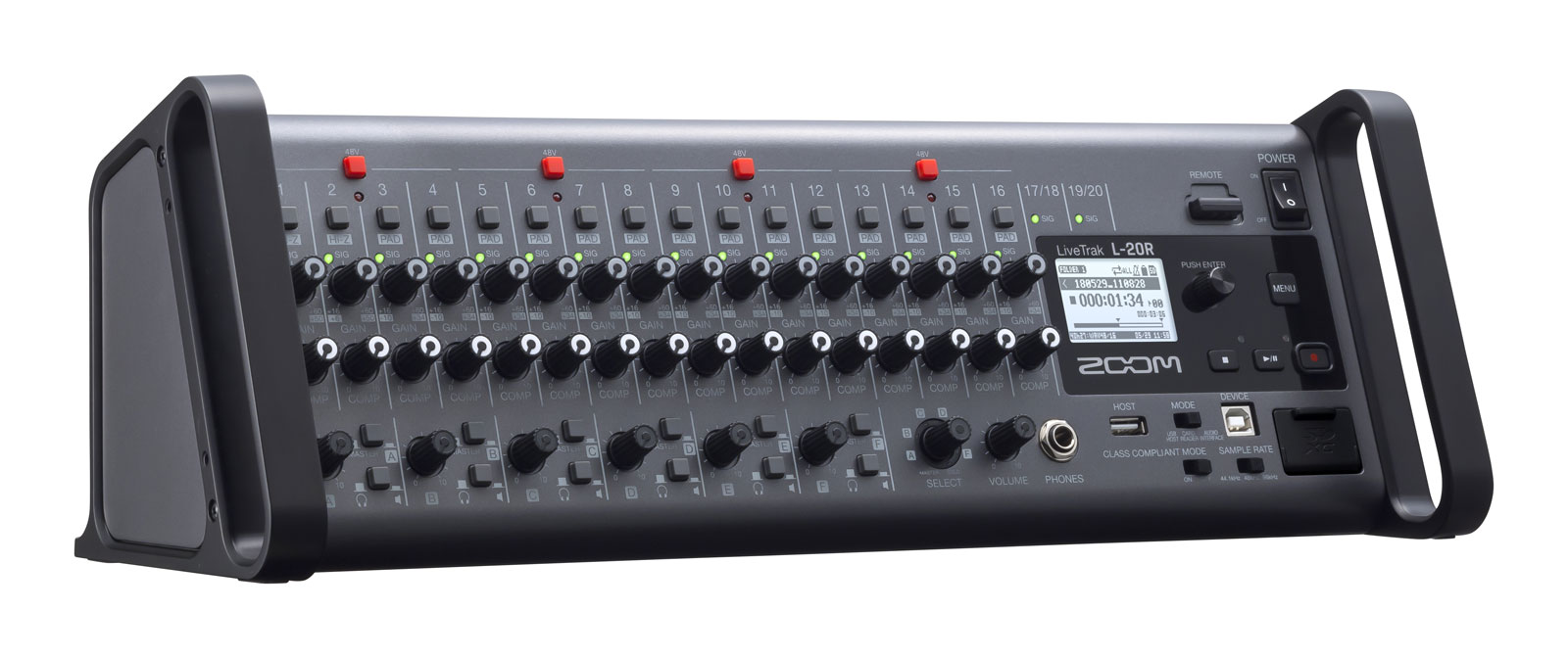 ZOOM Livetrak L-20R