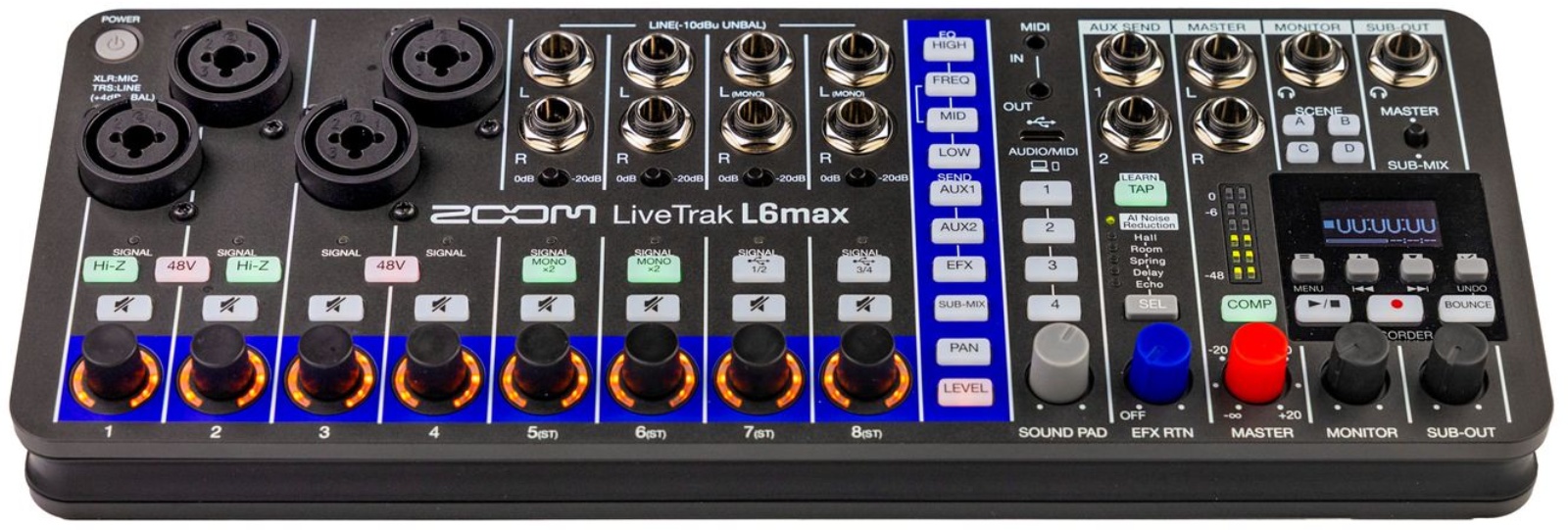 ZOOM LIVETRAK L6max