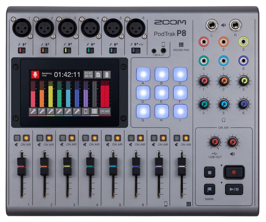 ZOOM Podtrak P8