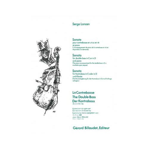  Lancen Serge - Sonate - Contrebasse Et Piano