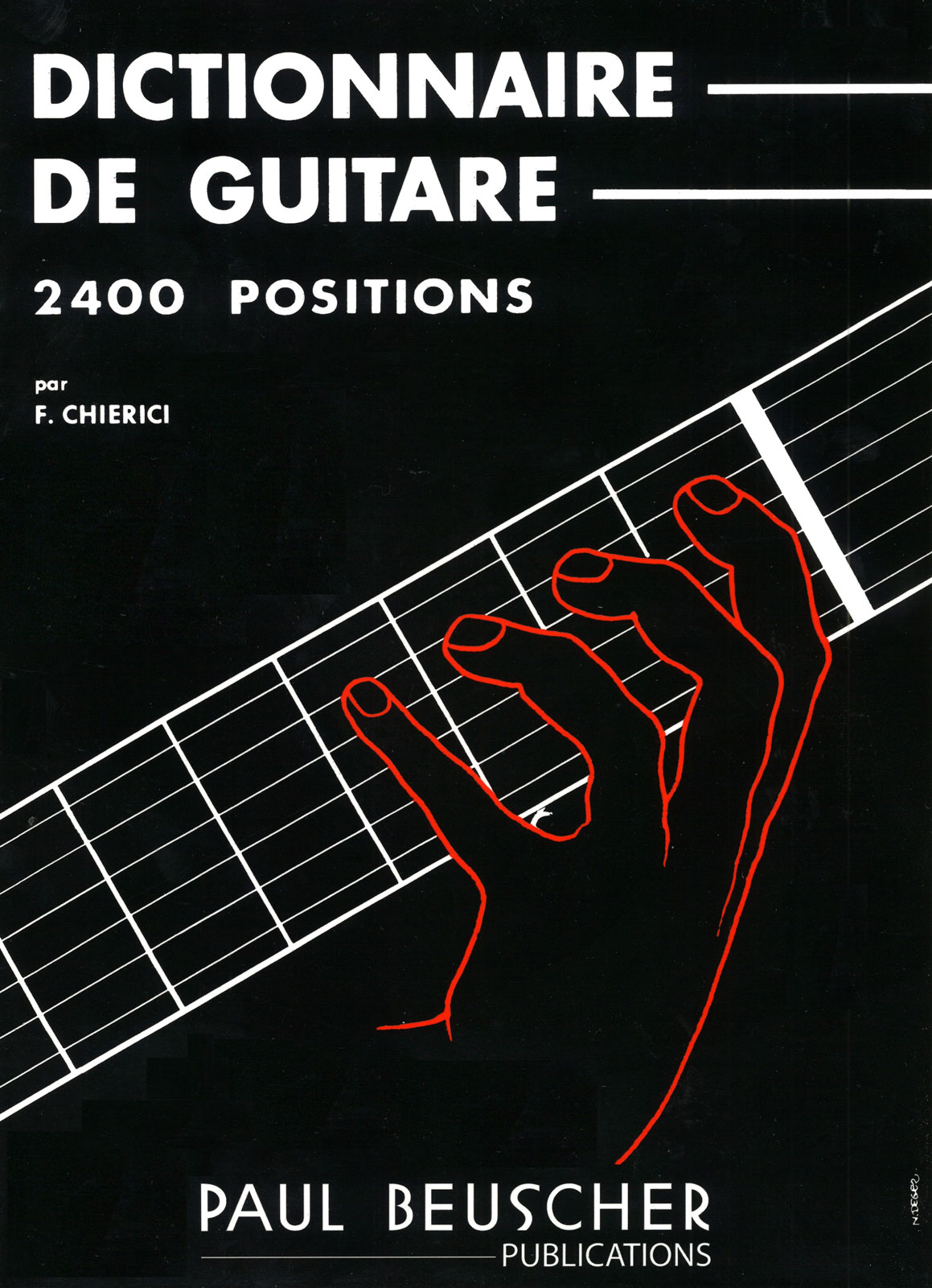 PAUL BEUSCHER PUBLICATIONS Dictionnaire de la Guitare