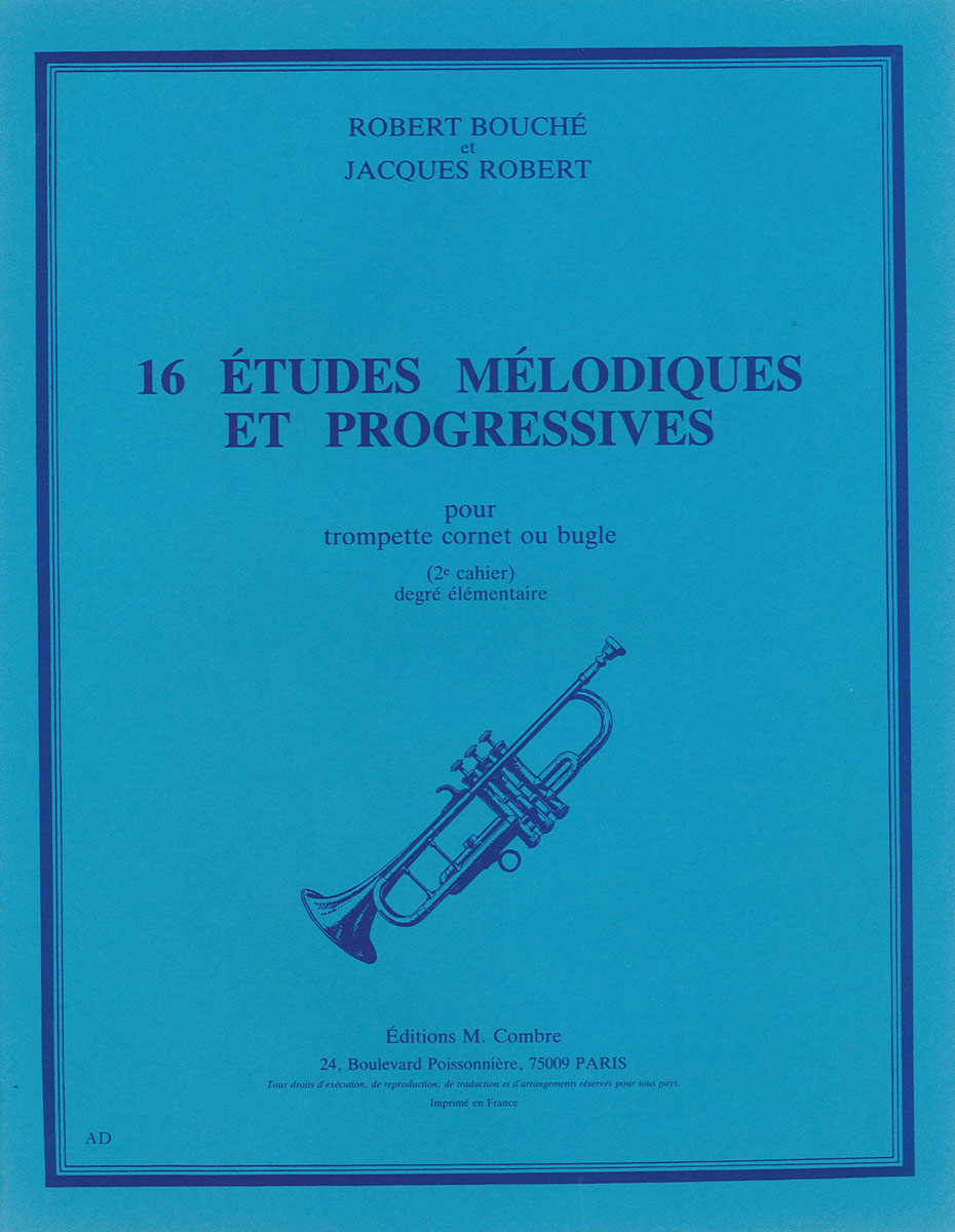 COMBRE Etudes mélodiques et progressives (16) Vol.2