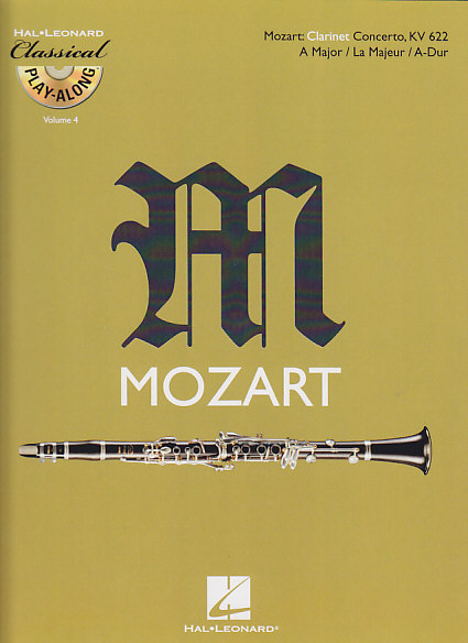 HAL LEONARD MOZART W.A. - CONCERTO EN LA MAJEUR KV 622 + CD - CLARINETTE