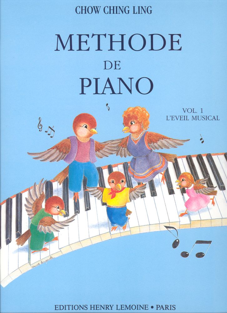 LEMOINE CHOW CHING-LING - METHODE DE PIANO VOL.1 - PIANO